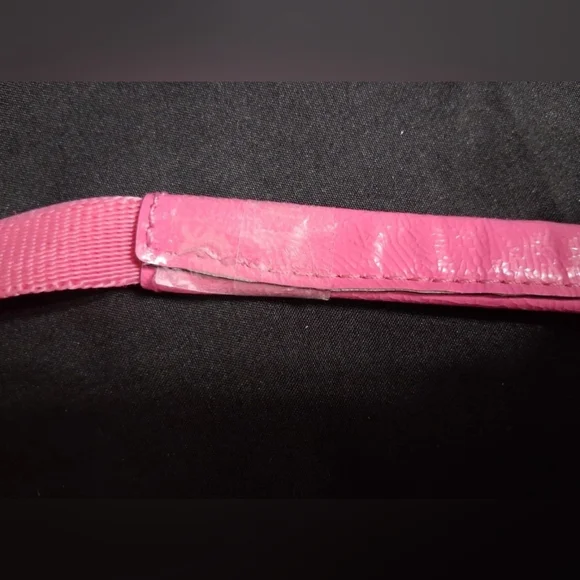 3 Peice Coach Signature Nylon Pink & Gray Getaway Weekender Tote/Duffle Bag - Picture 16 of 16